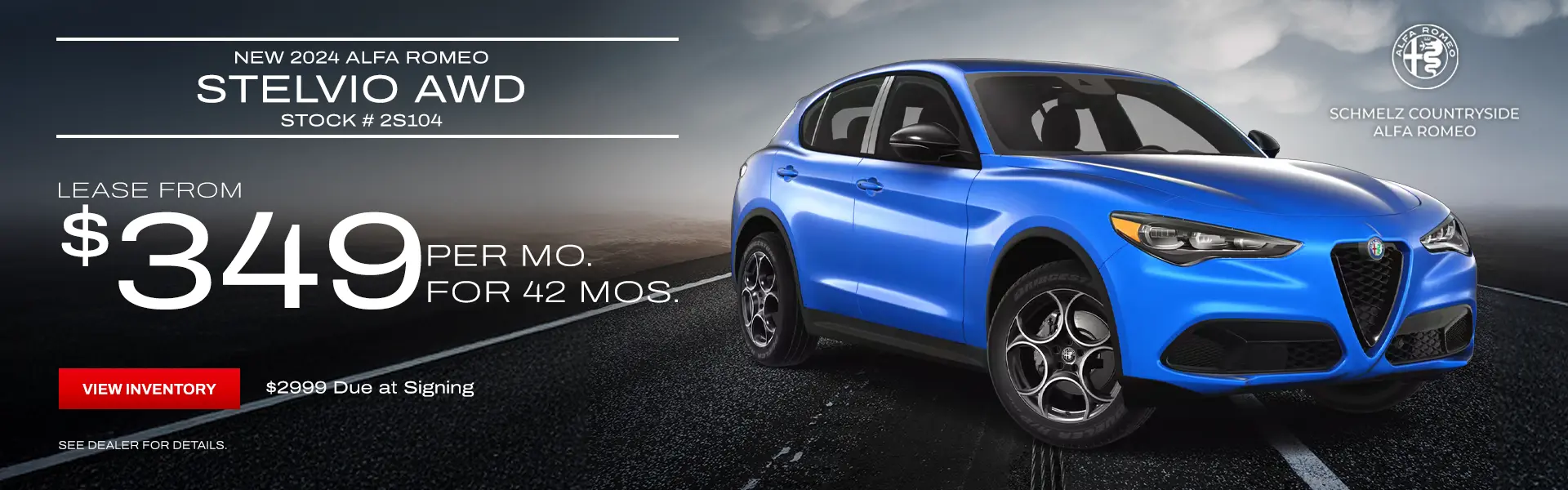 SCHMELZ COUNTRYSIDE ALFA ROMEO STELVIO AWD
